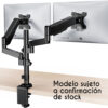 CONSOLA ESTÁTICA DOBLE MODELO SCR ERGO STATIC II - Imagen 9